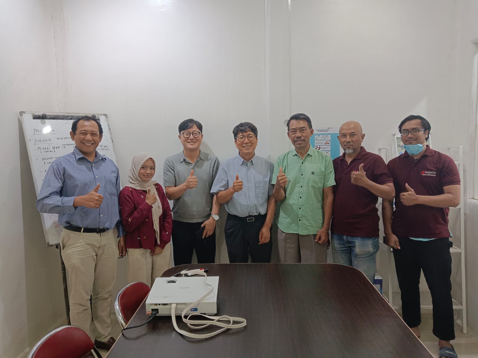 Meeting Strategis Sadita Indonesia bersama Expert Probiotik dari Korea